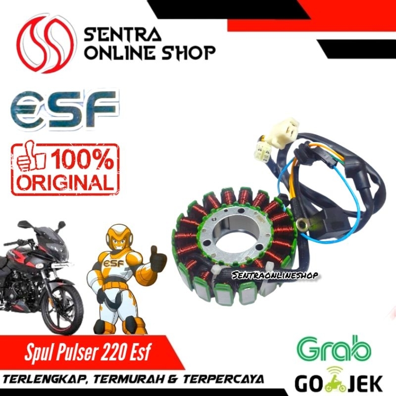 Sepul spul stator assy bajaj pulsar 220 esf