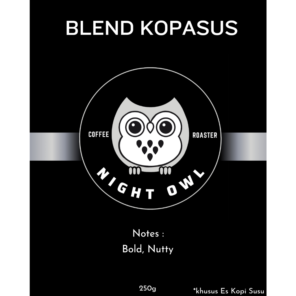 

BLEND KOPASUS Biji Kopi Arabica Robusta 1Kg Houseblend Espresso Kopsus