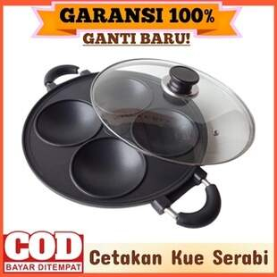 Happy Call Cetakan Serabi Anti Lengket Serabi Solo 4 Lubang
