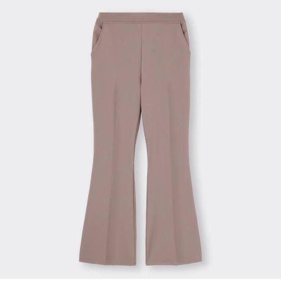 GU Uniqlo 2ways Stretch Flare Pants