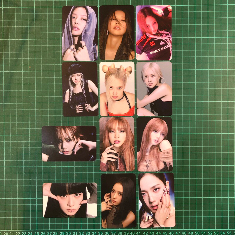 Blackpink - Born Pink Photobook Ver. Photocard PC POB Benefit KTOWN4U