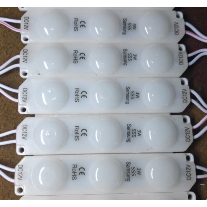 led 3 mata samsung 3 watt 12 volt