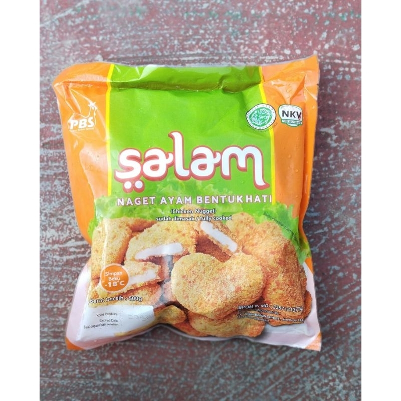 

SALAM NUGGET HATI 500 GR