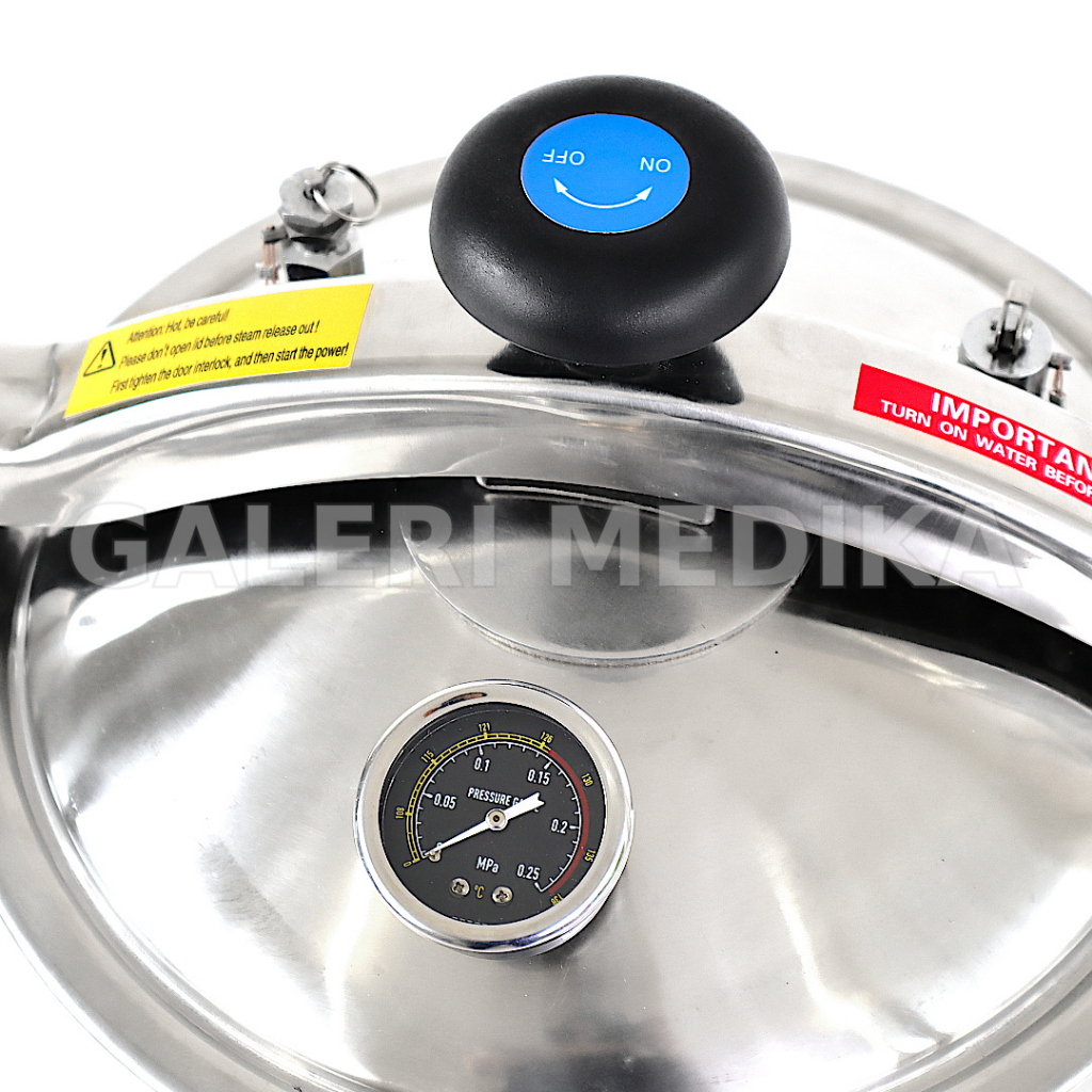 Autoclave GEA YX-18HDD Pressure Steam Sterilizer Dengan Timer - Alat Sterilisasi