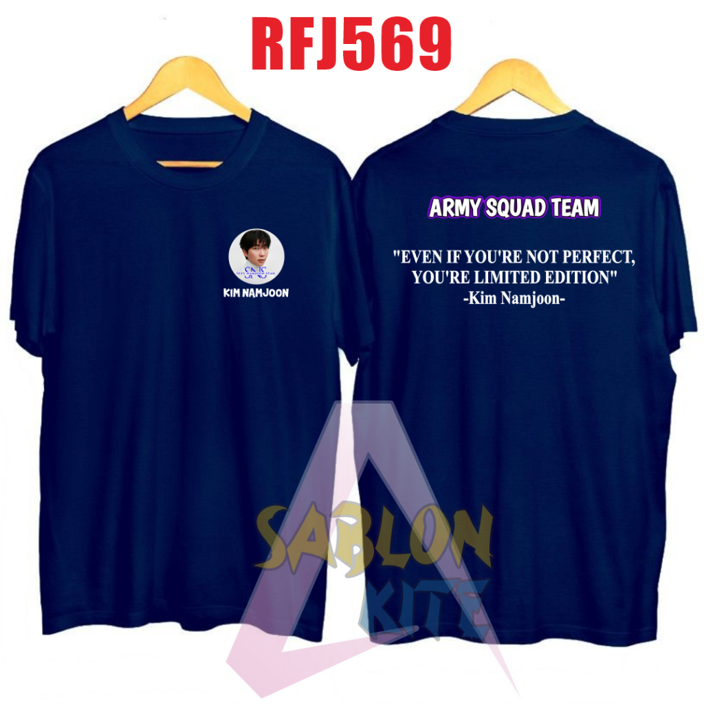 Gratis Fotocard Kaos namjoon armysquadstand RFJ569