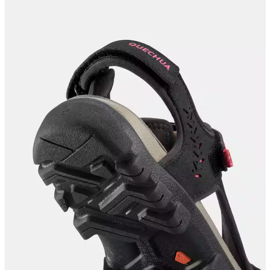 QUECHUA NH500 Sandal Hiking Wanita Dengan 3 Tali Pengencang Nyaman