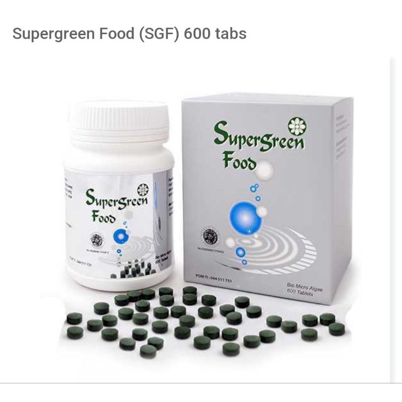 Super Green Food @ 600 Tab