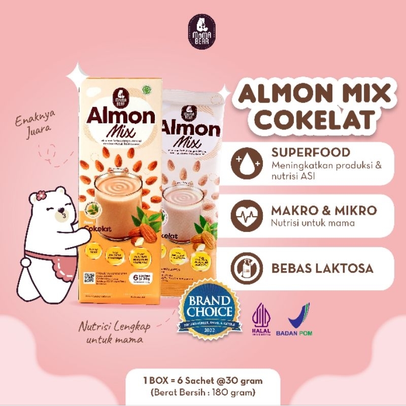 Mama Bear Almon Mix Pelancar Asi / Asi Booster / Booster Asi MamaBear