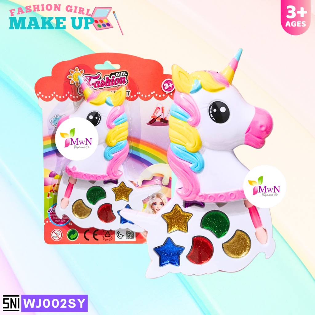 MWN Mainan Fashion Girl Unicorn Makeup set WJ002SY