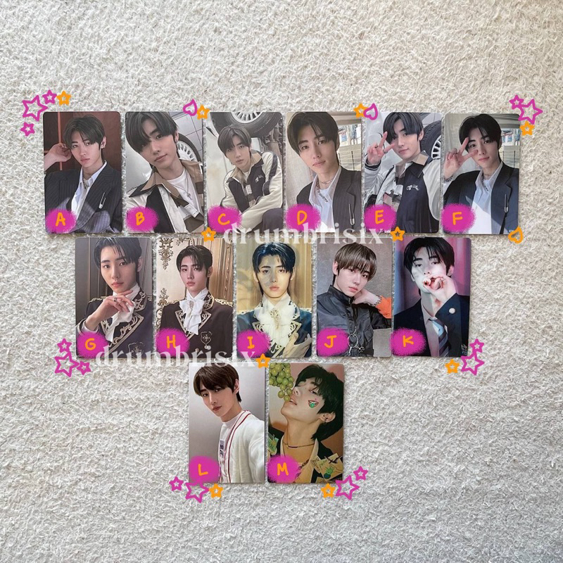 READY PC OFFICIAL SUNGHOON ENHYPEN BORDER CARNIVAL BDC ALBUM UP DOWN VER HYPE LENTICULAR SELCA PENIT