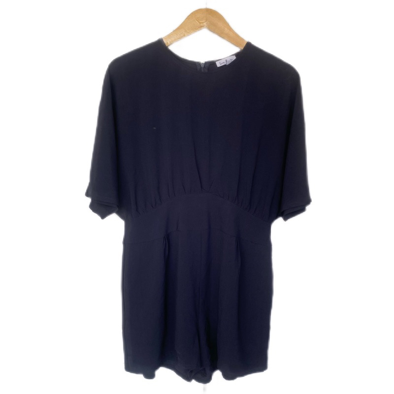 LOVE BONITO DARK NAVY OVERSIZED JUMPSUIT SIZE XL