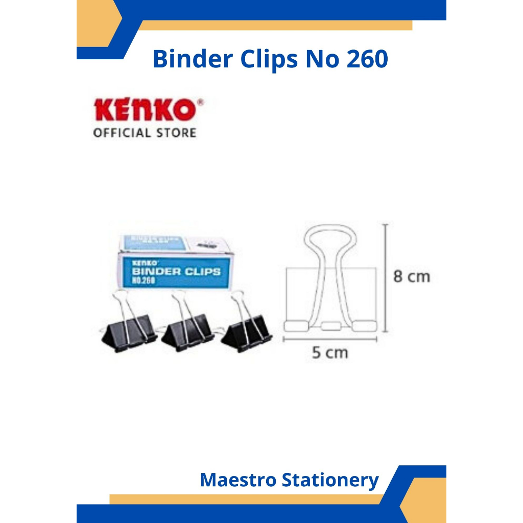 

Binder Clip Kenko No 260 / No 200
