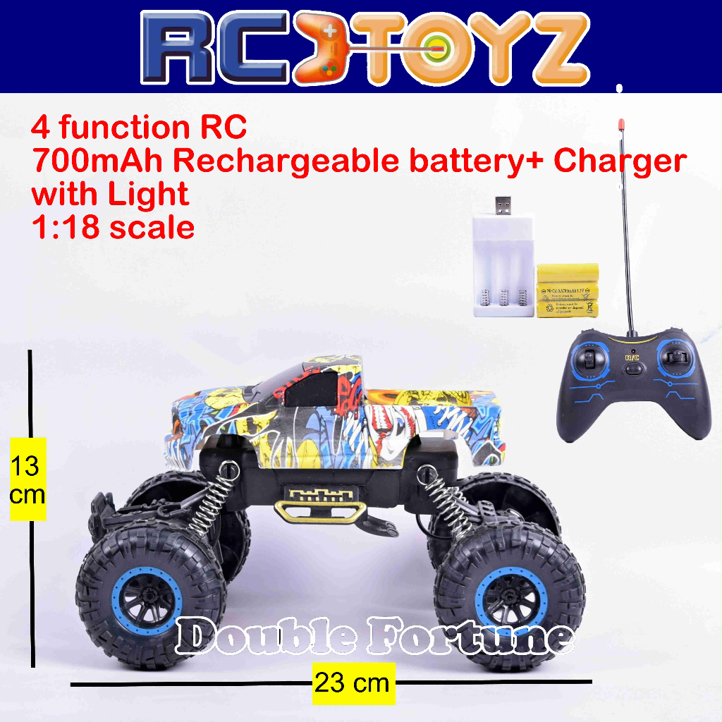 MOBIL REMOT  MAX DESERT ELITE   SKALA 1:18   REMOTE CONTROL CAR WITH RECHARGEABLE BATTERY