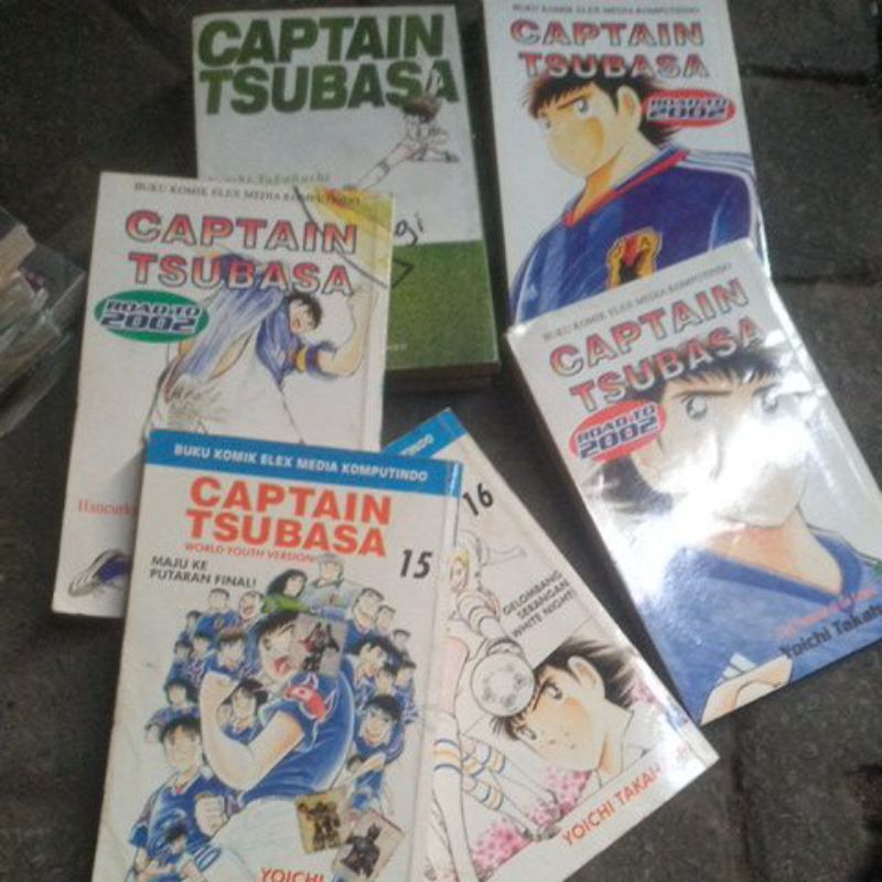 buku komik remaja bola captain tsubasa original