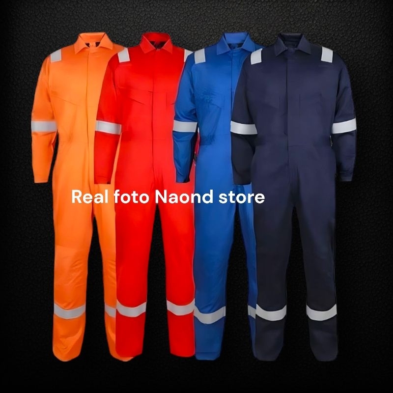 Grosir Wearpack Safety Scothlite 1&quot;/Wearpack Langsungan/Coveralls Baju kerja safety