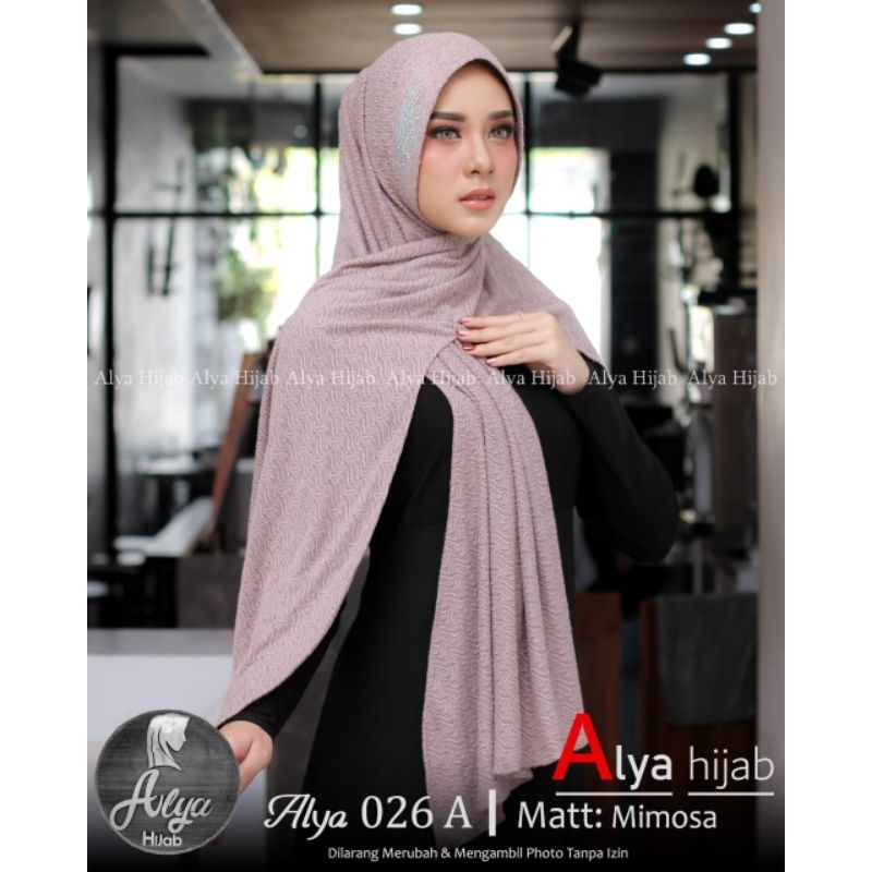 Jilbab Bergo Simple Alya A026 Ori Alya Hijab