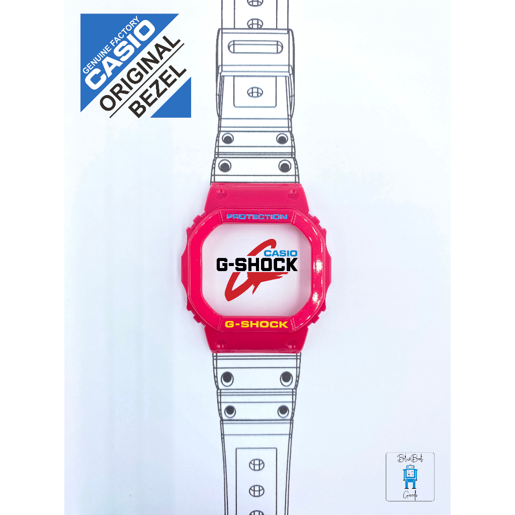 Bezel Casio G-shock original parts GRX5600A Glide square watch
