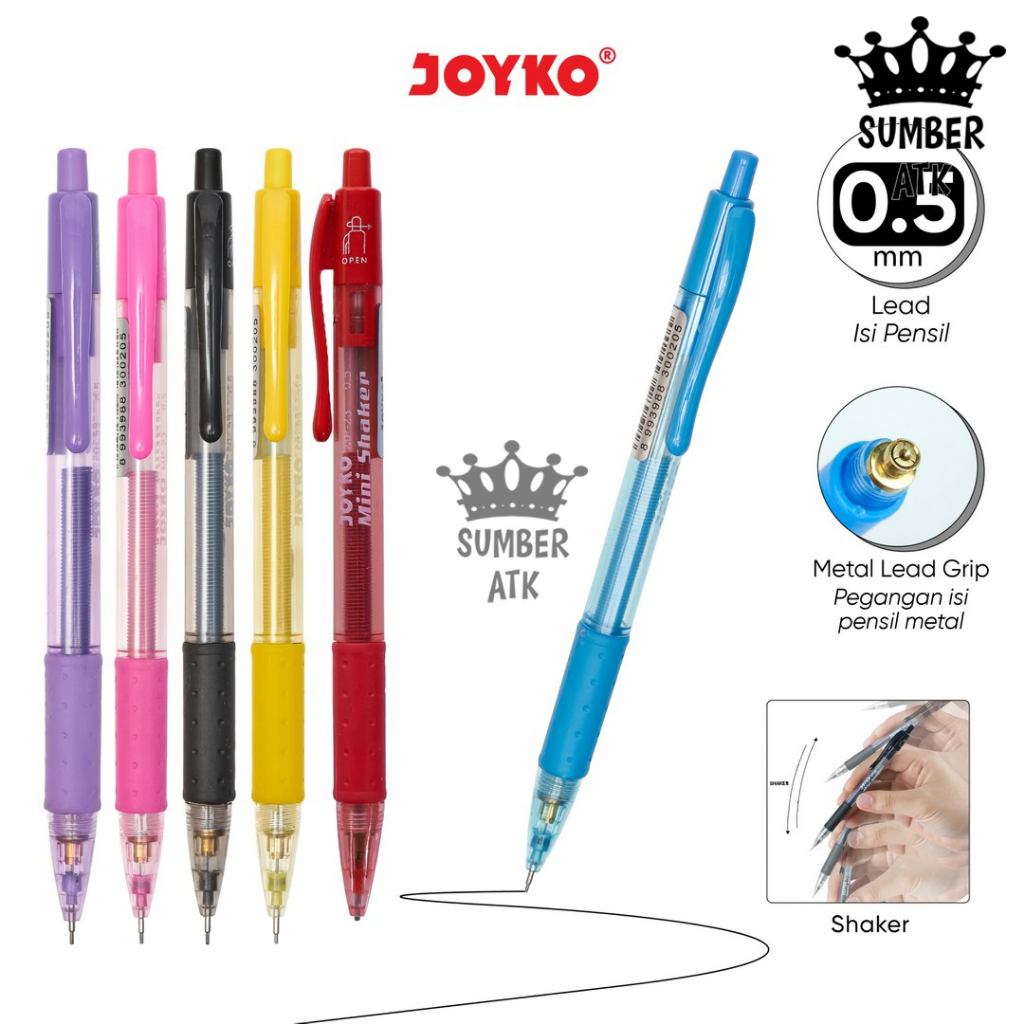 

Mechanical Pencil Pensil Mekanik Joyko MP-23 0.5 mm