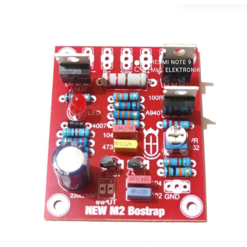 Kit Driver Amplifier M2 Bostrap Cabe Rawit gaacor