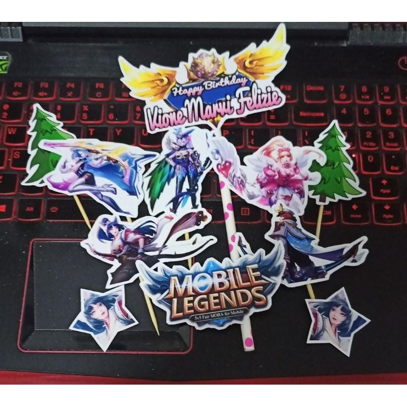 cake topper hiasan kue miya mobile legend bang bang legends mobiles ml mlbb 140623miya