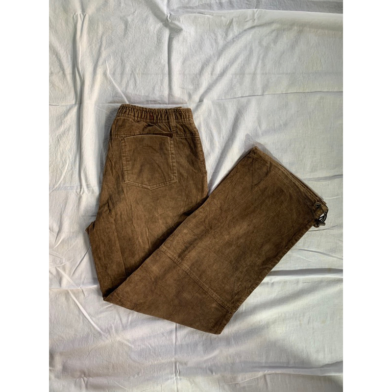 corduroy pants brown