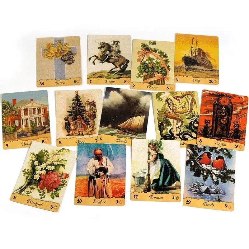 Granny's Postcards Lenormand