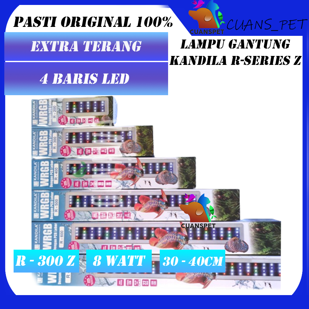 LAMPU GANTUNG LED KANDILA R300Z R300 R 300 Z 300Z Lampu LED WRGB Aquarium Aquascape