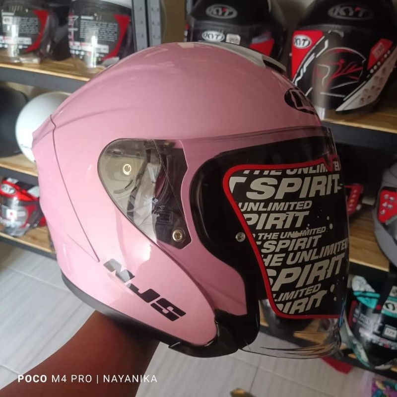 HELM NJS KAIROZ PINK SUSU