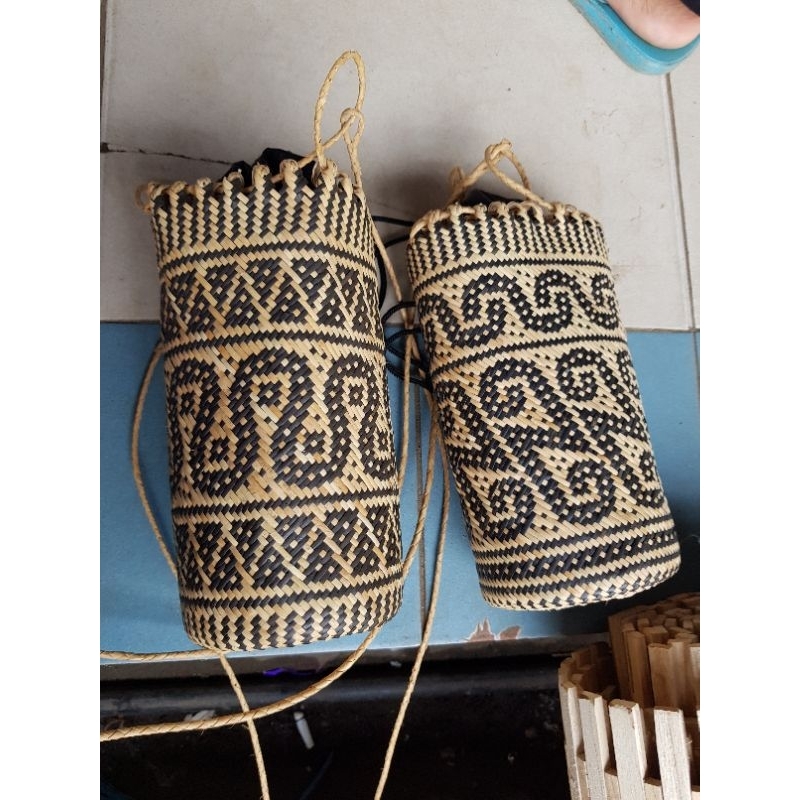 anjat rotan kecil dalaman puring/lapisan dalam