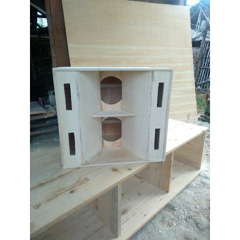 box sound minatur double 6inch   model  Gajahan CBS, Plannar, SPL, dan miniscoop