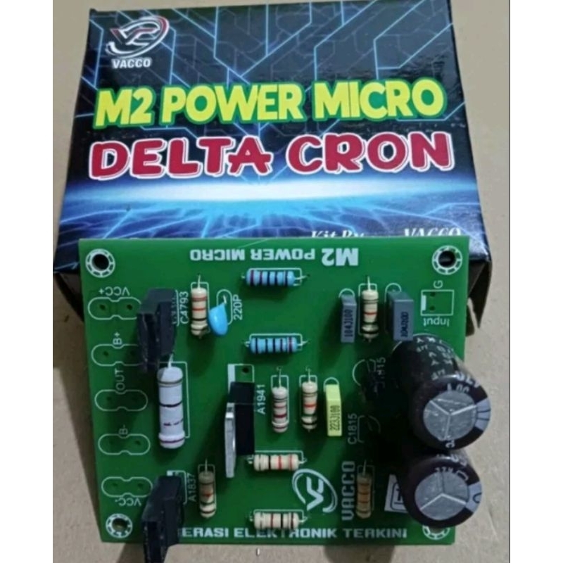 driver power micro M2 delta cron 500w