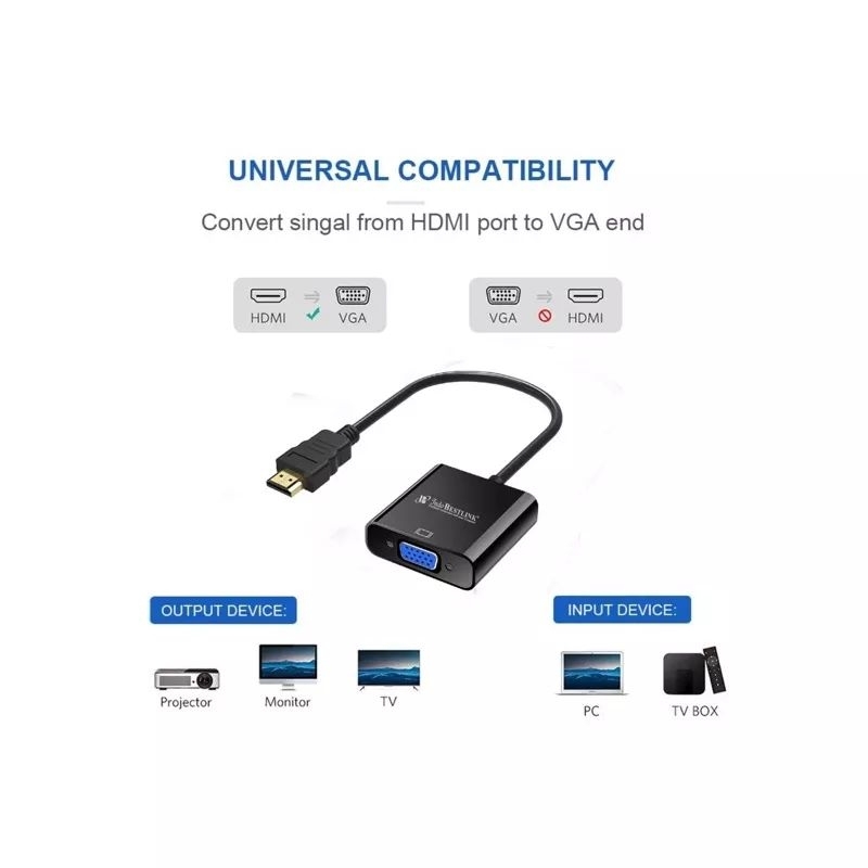 Converter Hdmi to vga/converter hdmi to vga with audio