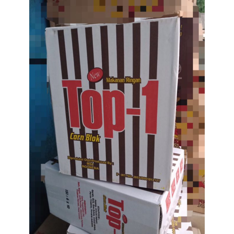 

CIKI TOP 1 SNACK BERHADIAH 1DUS ISI 6 RENCENG/60 BUNGKUS