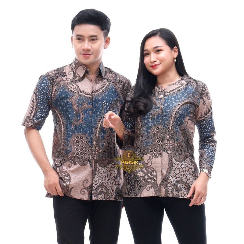 COUPLE HEM BLUS MODERN TRANDING INTERNATIONAL BATIK COUPLE TERLARIS