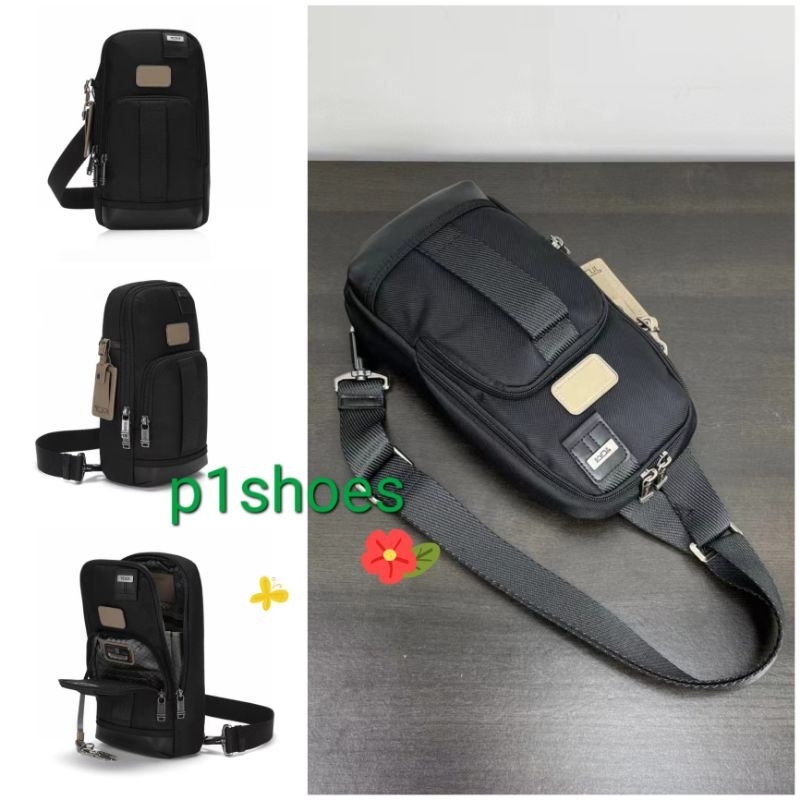 2223402 92402 tas selempang pria series alpha bravo fife slim sling bag new