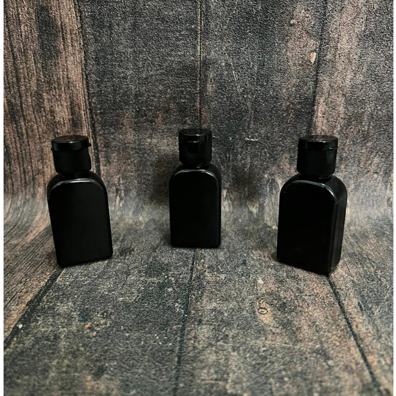 botol BLACK antis 30ml / 30 ml tutup FLIPTOP