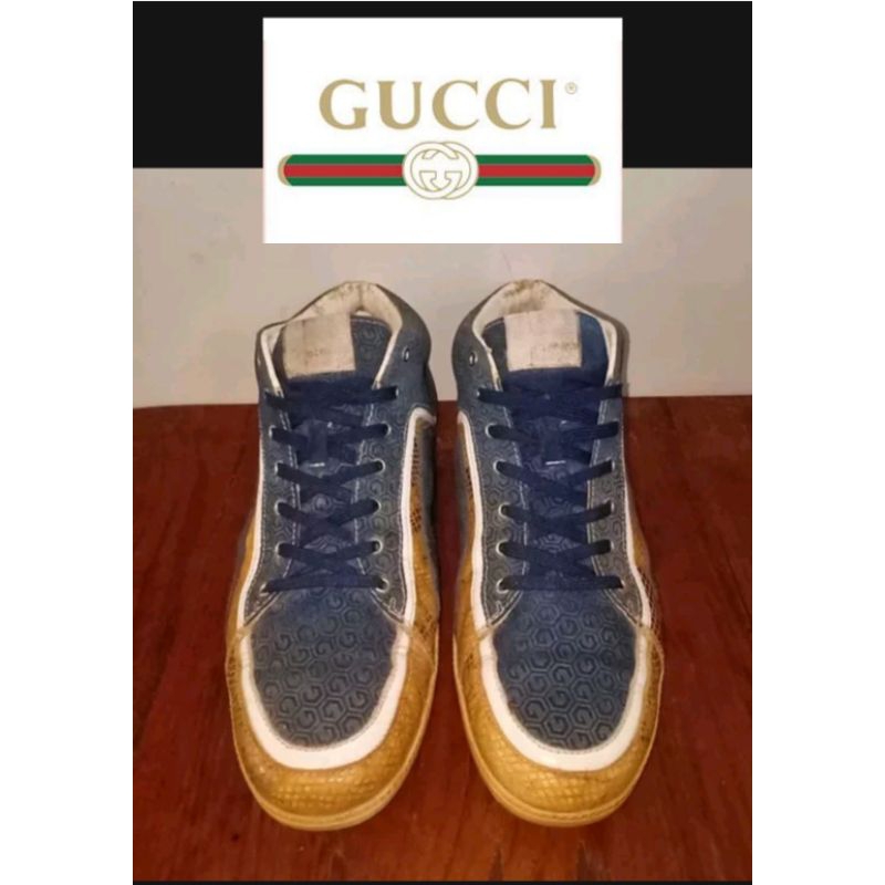 Sepatu Guc ci Made in Italy original Sneakers
