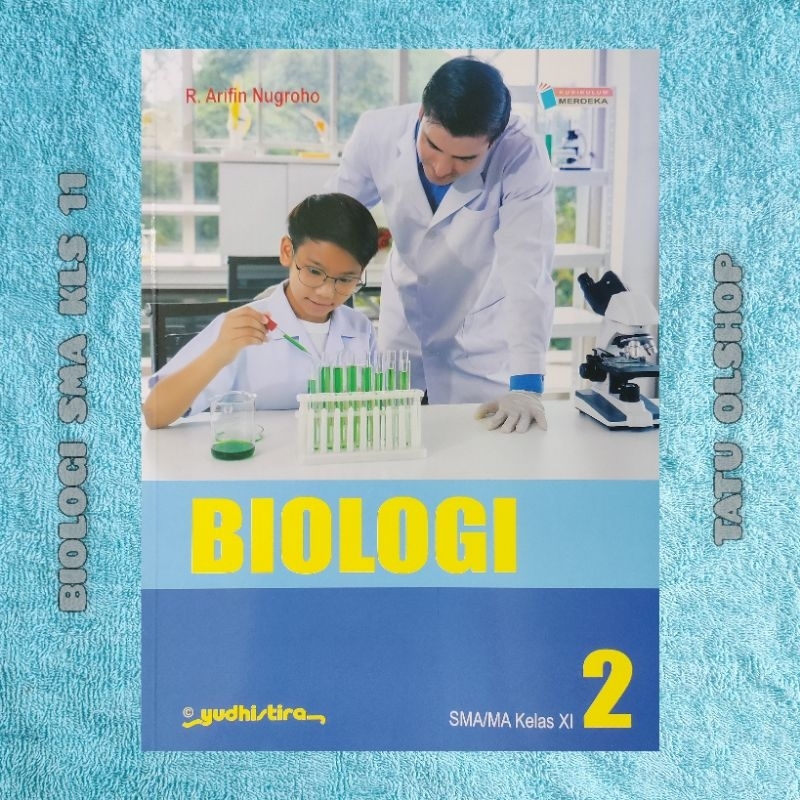 Buku Kurikulum Merdeka Biologi SMA Kelas 11 XI 2 Original Penerbit Yudhistira
