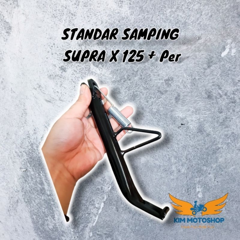 KIM - Standar samping Jagang samping Supra 125 Supra X Standart universal pnp CB150R CBR Sonic Ceper