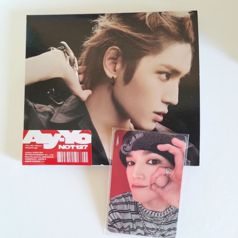PHOTOCARD DAN ALBUM DIGIPACK AY-YO TAEYONG SET