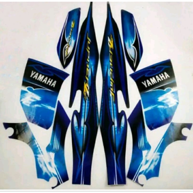Setriping Setiker YAMAHA Jupiter z biru 2008-2009