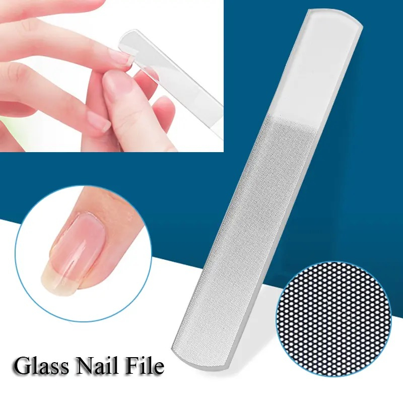 KIKIR PENGKILAP KUKU KACA ALAT PENGKILAP KUKU ASAHAN KUKU / NANO NAIL FILE BUFFER MANICURE PEDICURE