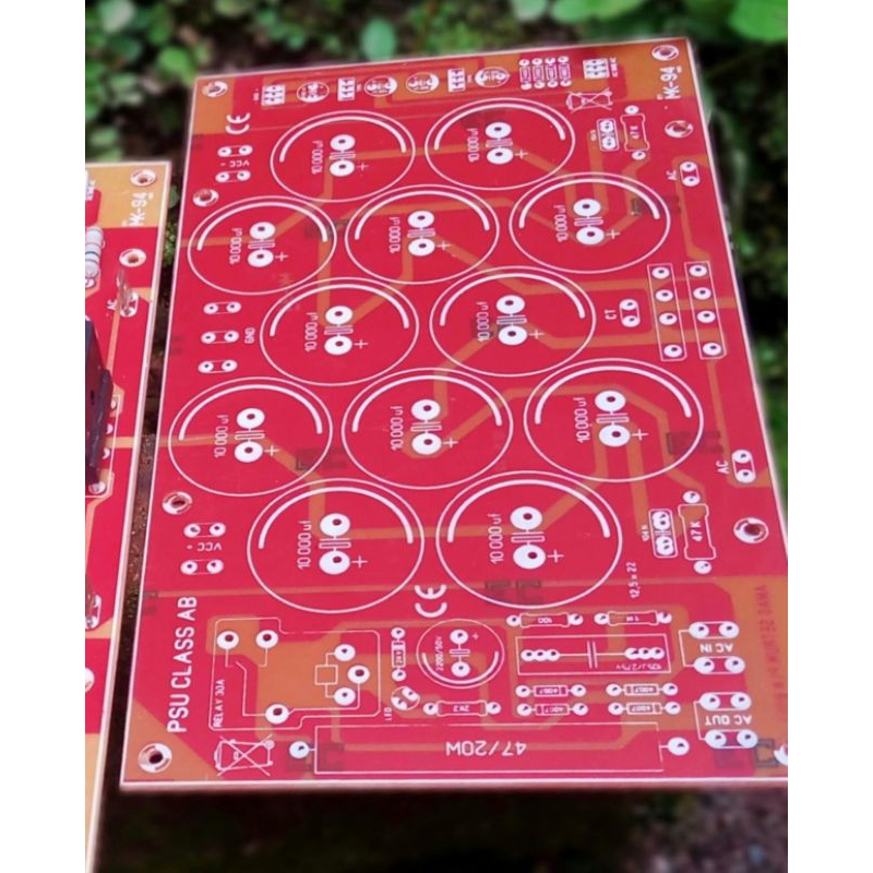 Pcb psu isi 12 elco & simetris 15v