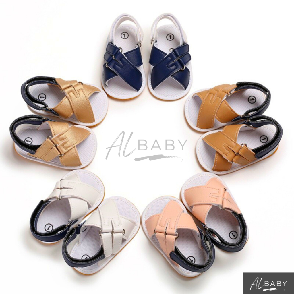 LOMAX Sandal Bayi Laki Laki Perempuan Umur 0-14 Bulan Terbaru