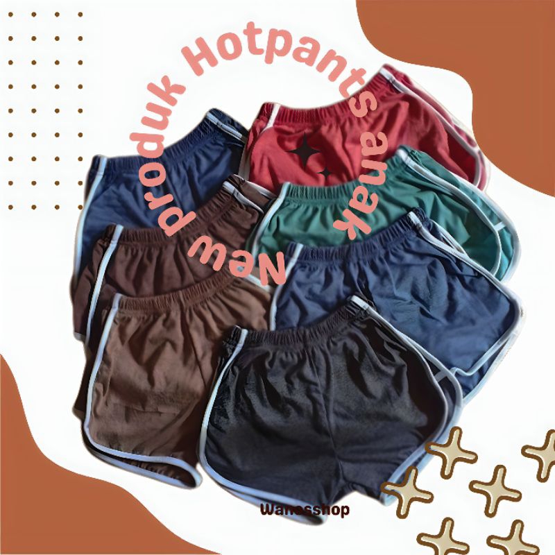 Muniko hotpants anak korea/celana pendek anak ukuran allsize (umur 3-6 tahun)