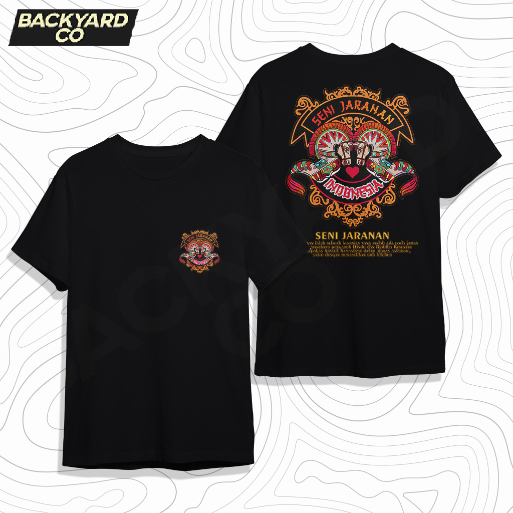 KAOS DISTRO PRIA KEBUDAYAAN & PLURALISME SENI JARANAN BUDOYO JAWI BACKYARD.CO