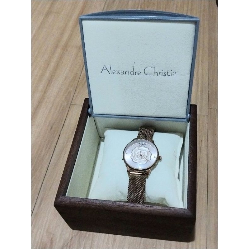 jam tangan wanita Alexandre Christie origynal second