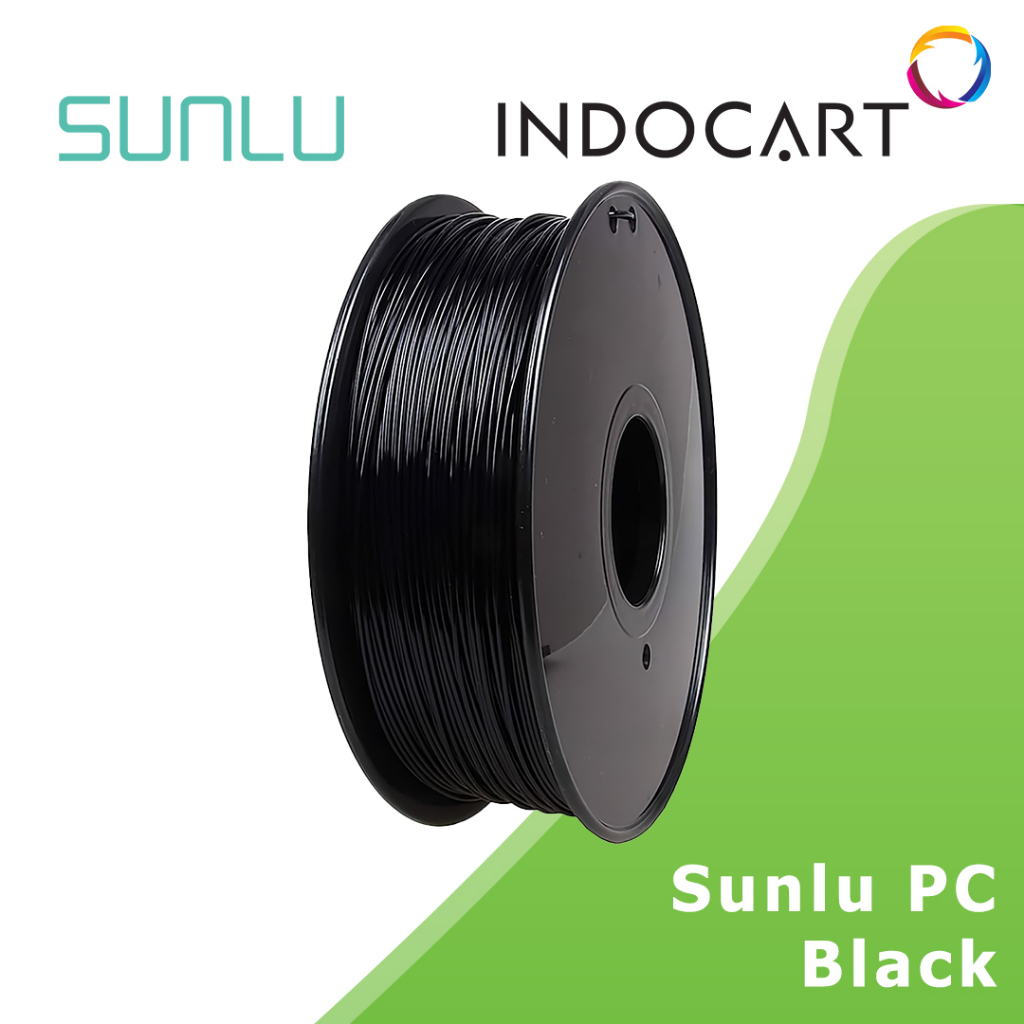 INDOCART Tinta Filamen 3D Printer Filament SUNLU PC Transparant 1kg