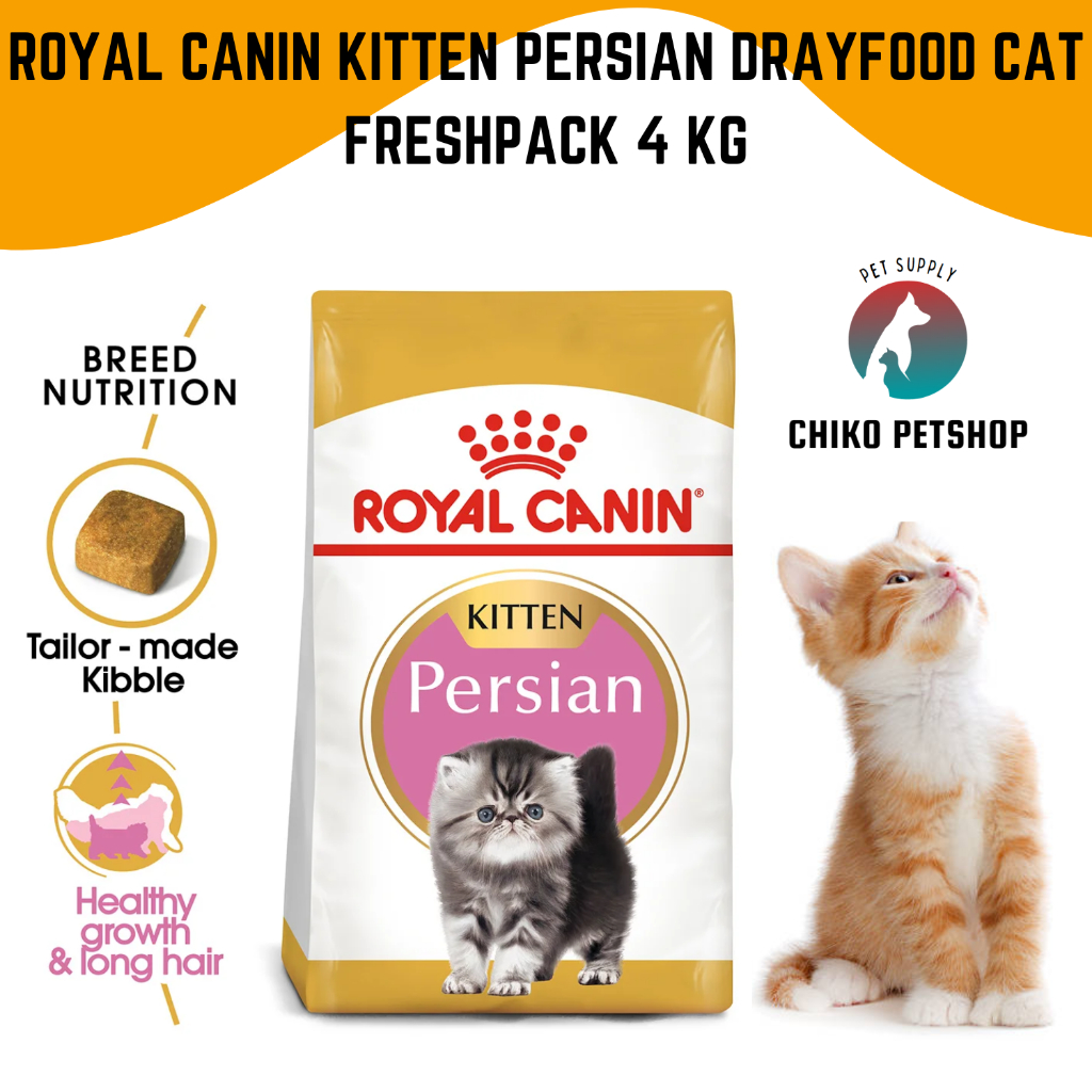 Royal Canin KITTEN PERSIAN Dry Food Cat Freshpack 4 kg