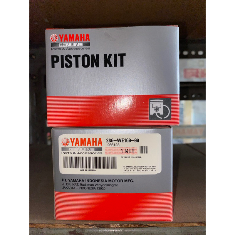 piston kit seher seker jupiter MX lama jupiter MX old original Yamaha 2S6-WE160-00